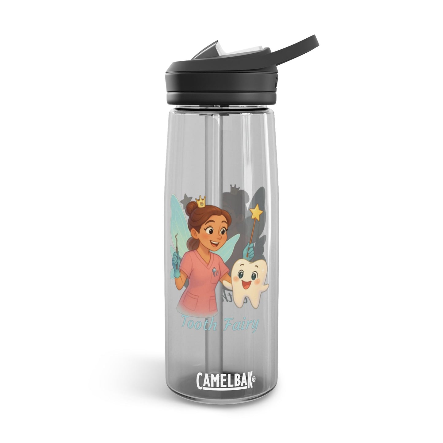 Cute Tooth Fairy Reusable Water Bottle, Gifts for Dental Hygienists, Dental Office Gift, Reusable Water Bottle, Graduation Gift